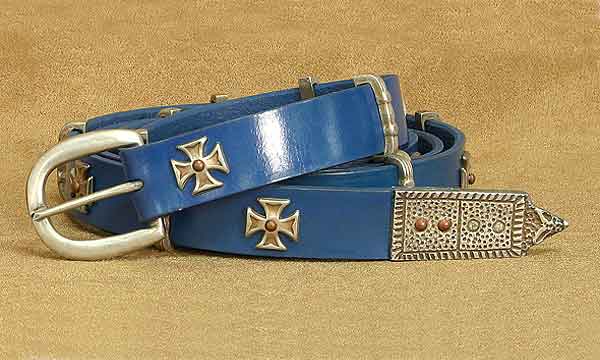 foto Blue Medieval Thin Long Belt